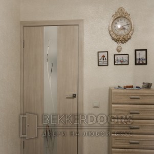 Дверное полотно SMART со стеклом Z2